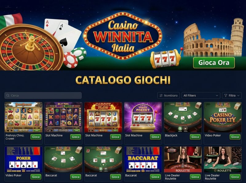 Winnita casinò - Ecco il Nuovo Casino Online Winnita: Accedi e Scopri i Giochi!